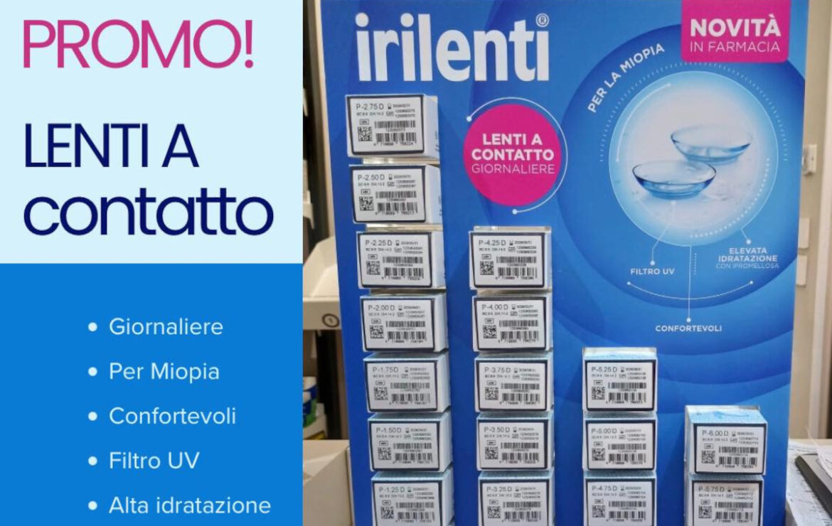 Irilenti Lenti a Contatto per la Miopia → tutte le gradazioni